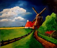 molen 50x60cm